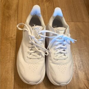 Hoka White Athletic Shoes